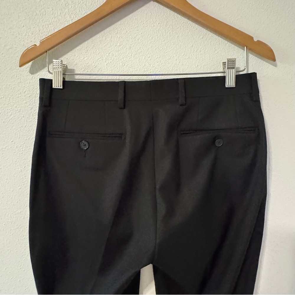 Calvin Klein Slim Fit Trousers Pants Black Prom HOCO Evening Wedding-29x30 - Picture 7 of 9